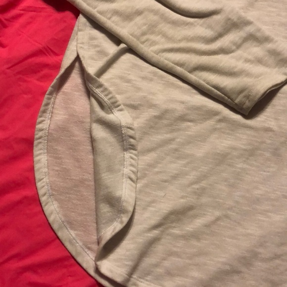 PINK S Hooded Long-sleeve with Side Slit - Picture 3 of 5